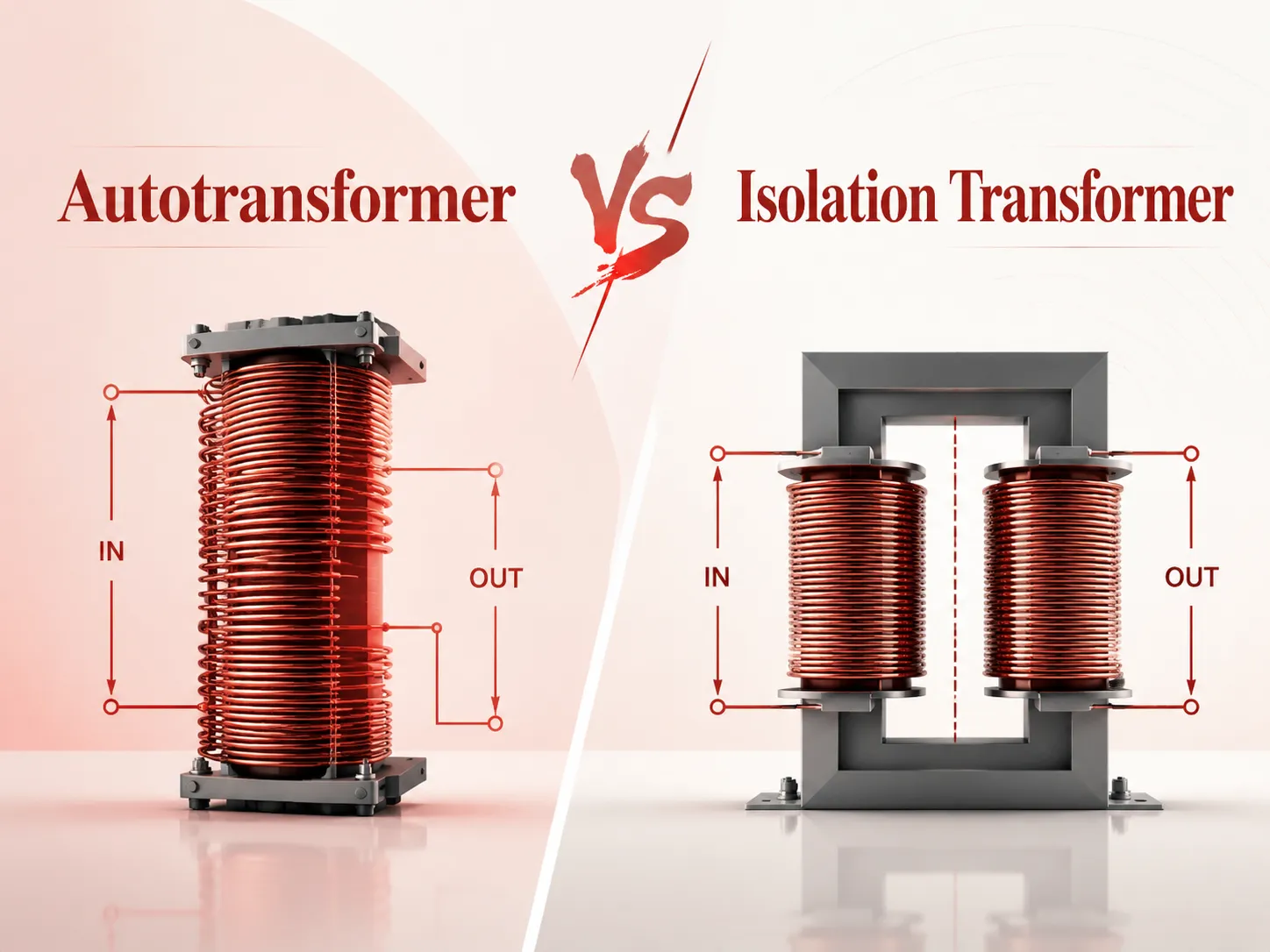 Autotransformer vs Isolation Transformer