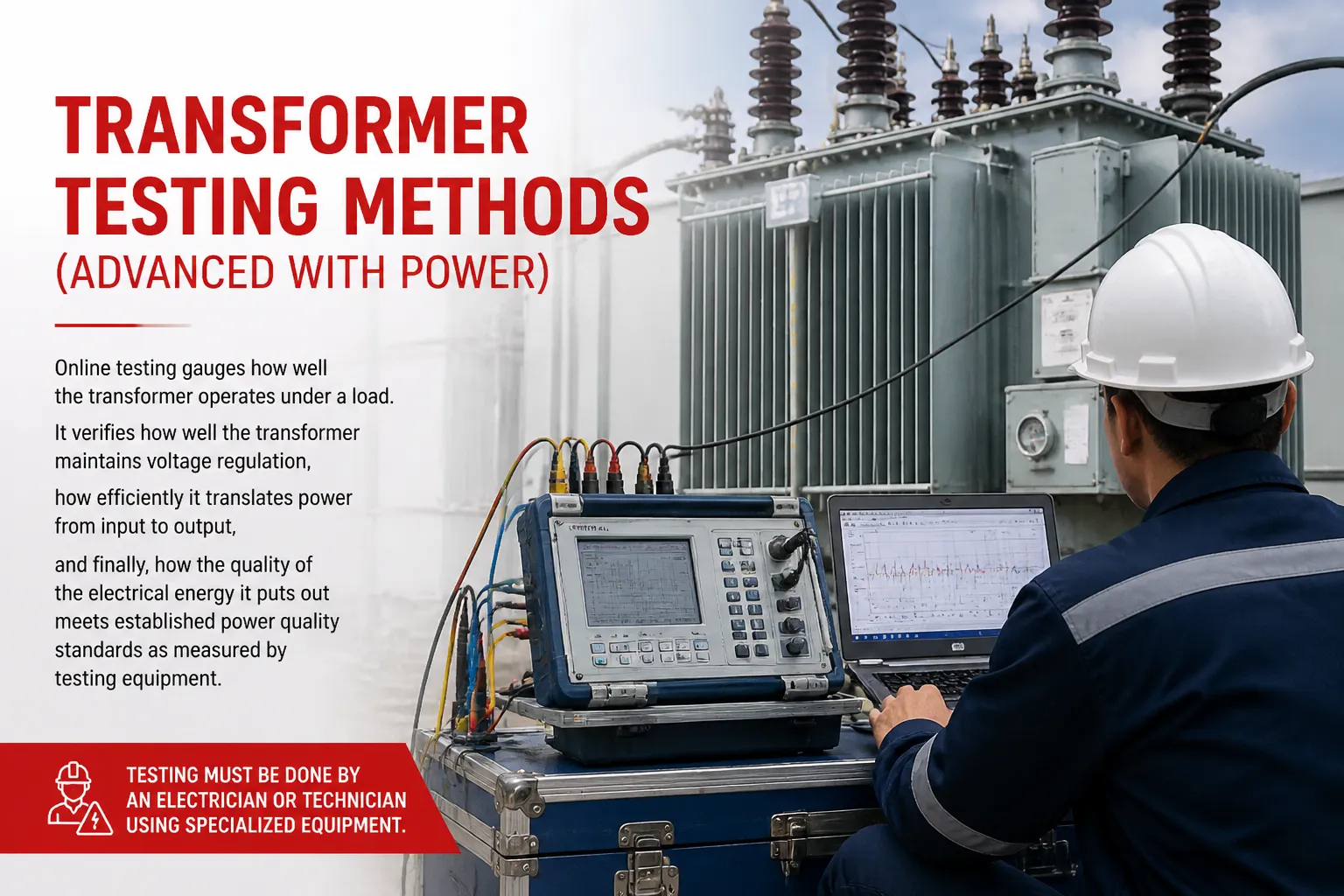Transformer Testing Methods (Advanced with Power)