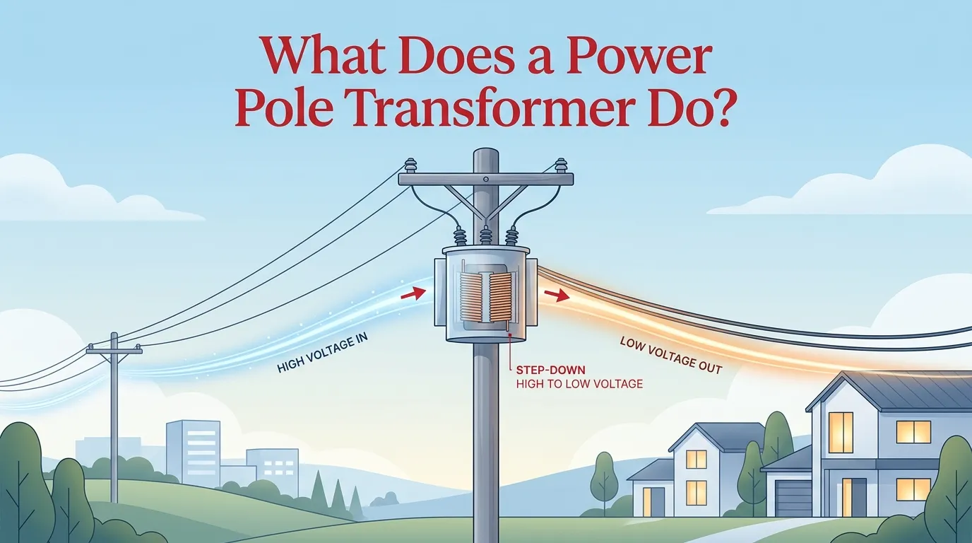 What Does a Power Pole Transformer Do