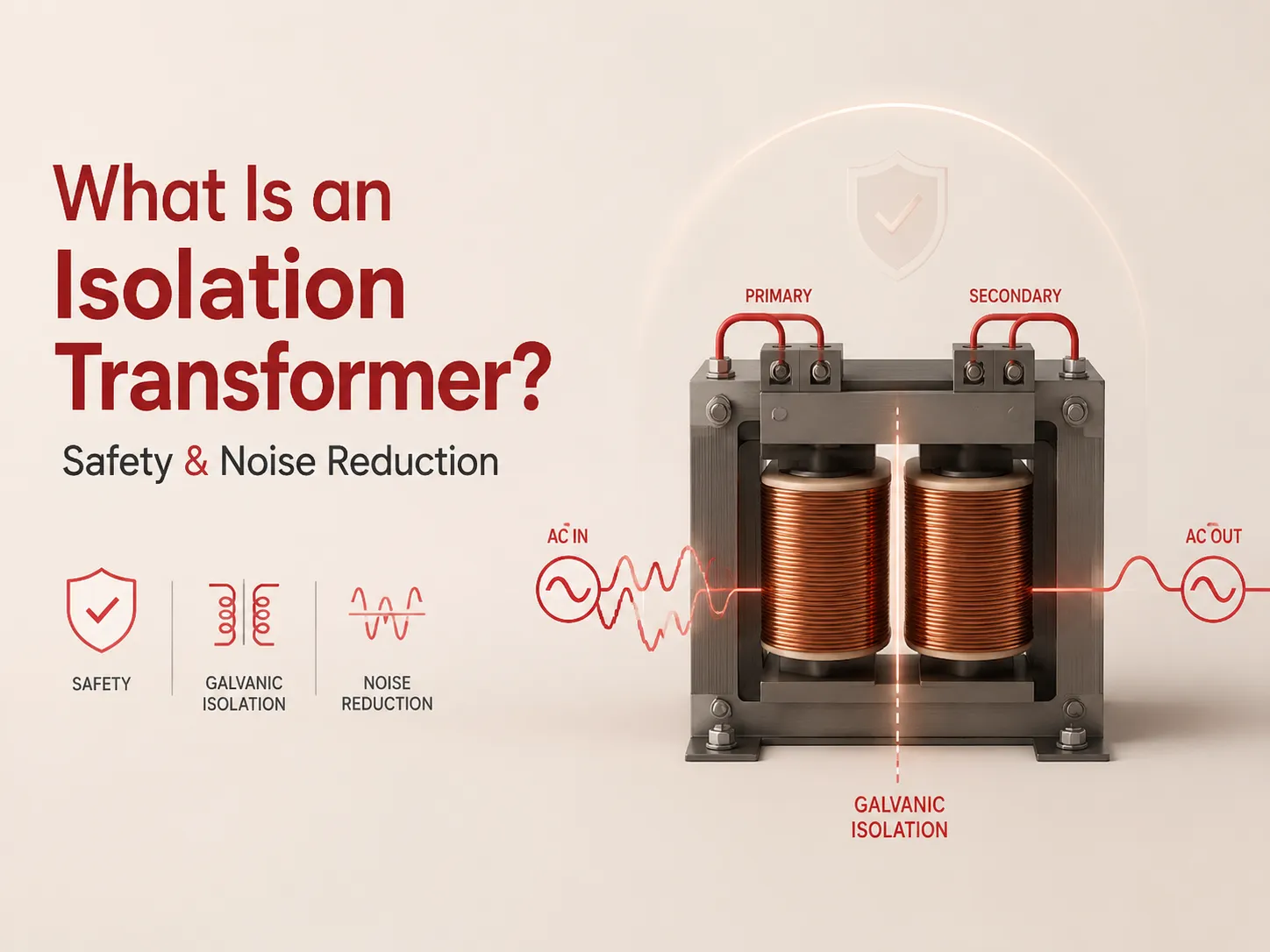 What Is an Isolation Transformer Safety- Noise Reduction