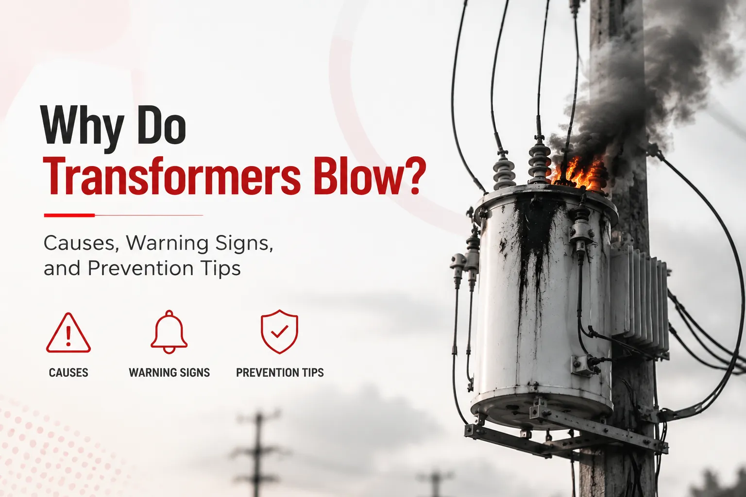 Why Do Transformers Blow