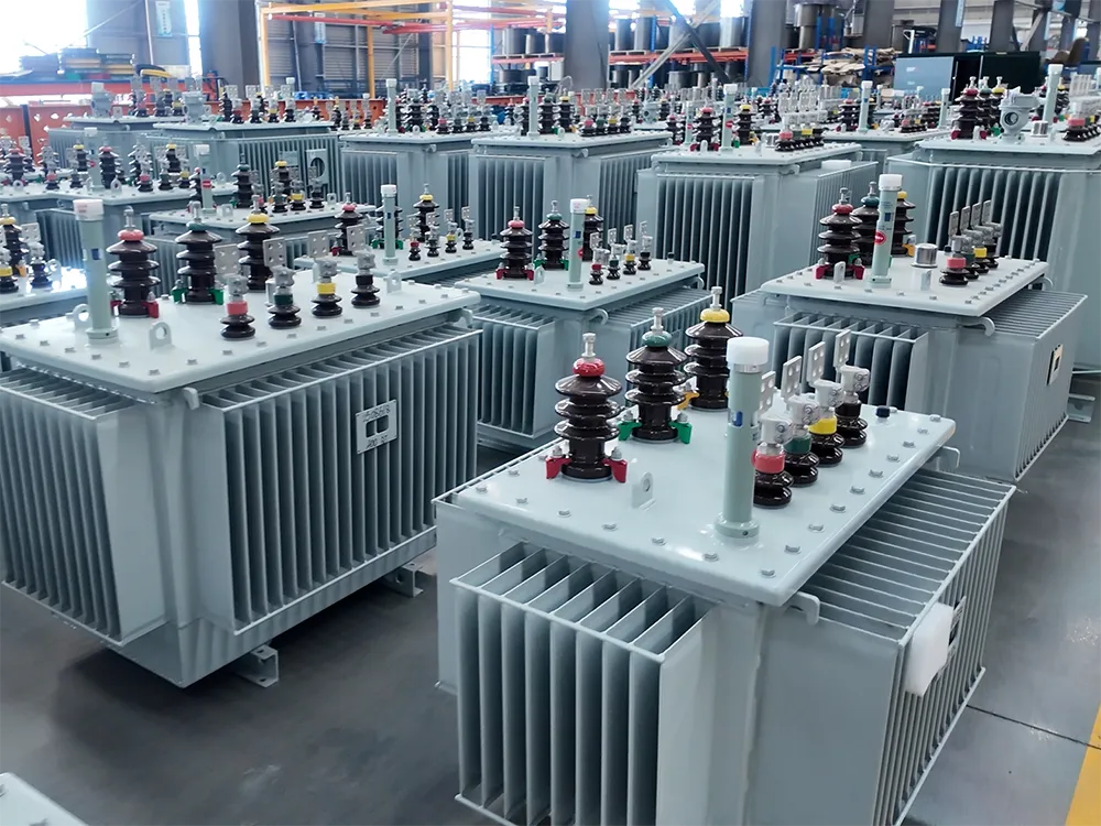 66kV oil-immersed transformer assembly