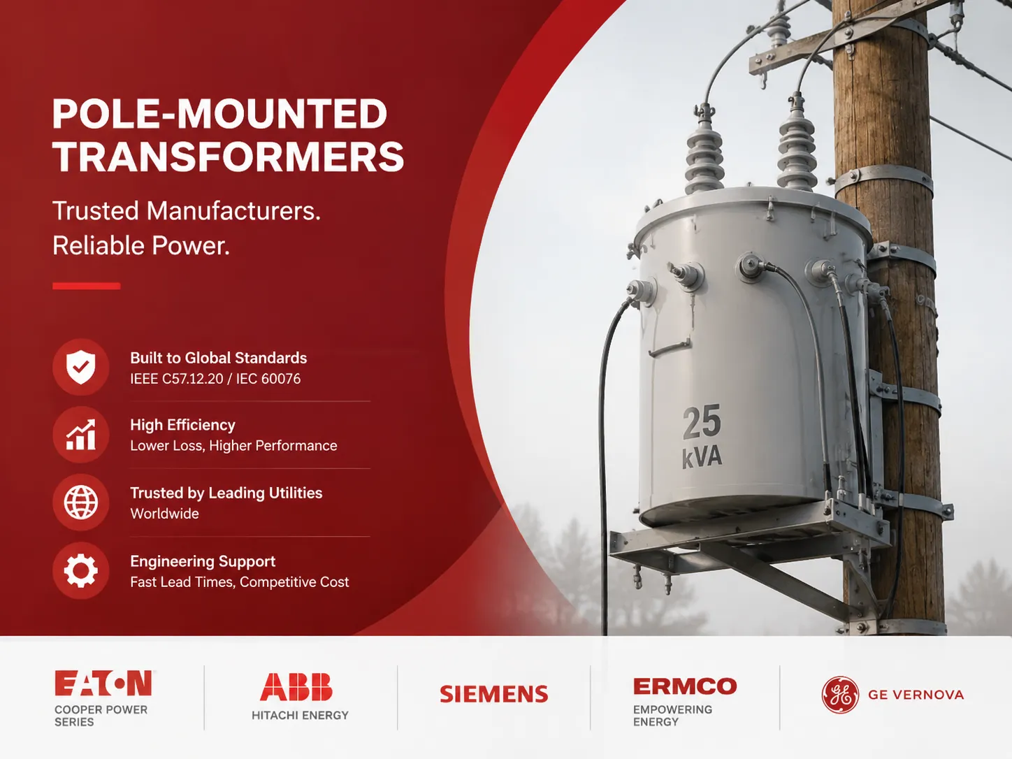 Major Manufacturers of Pole‑Mounted Transformers