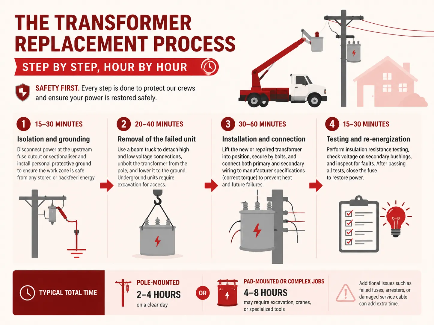 The Replacement Process Step by Step, Hour by Hour
