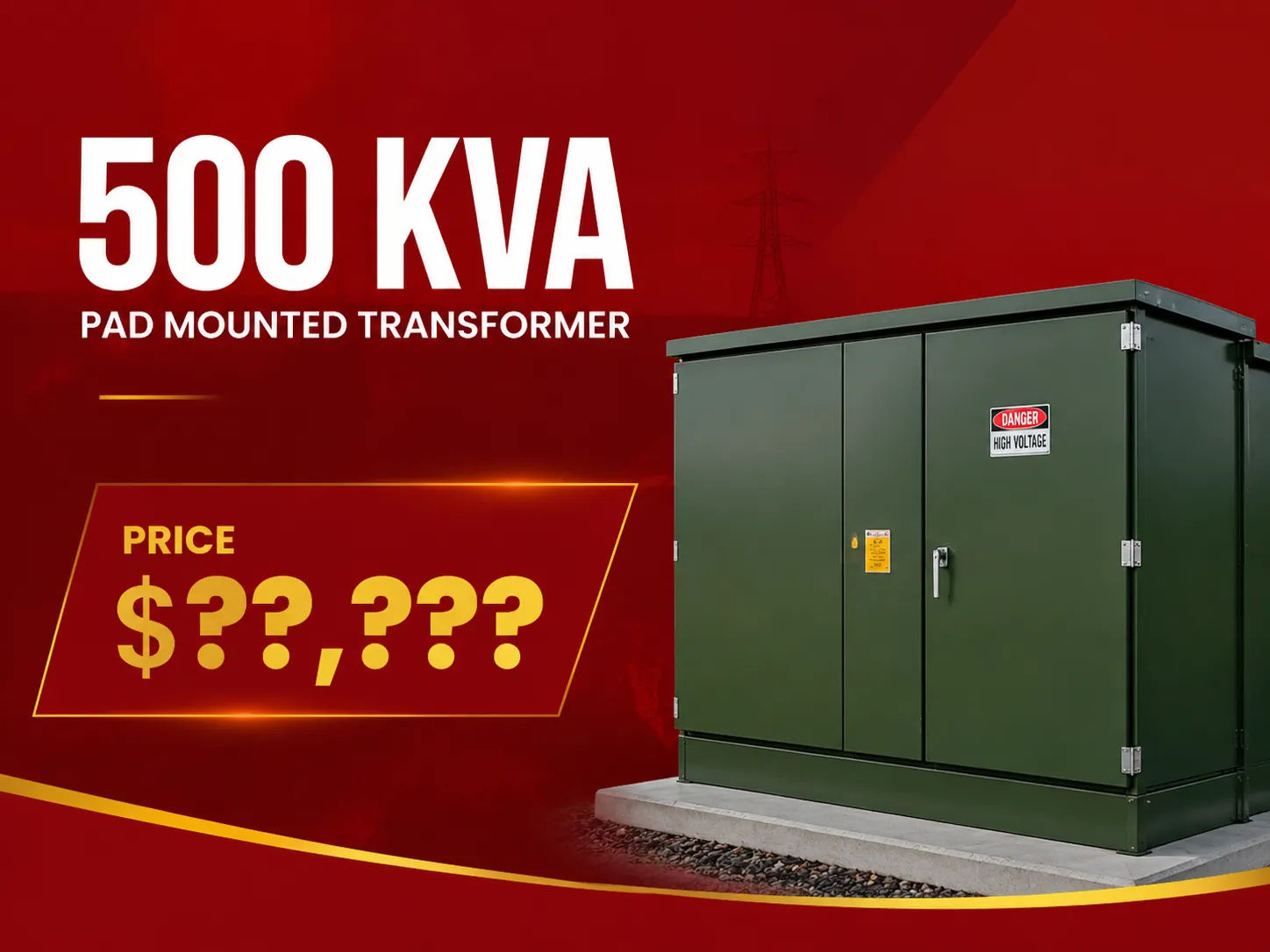 500 kVA Pad Mounted Transformer Price