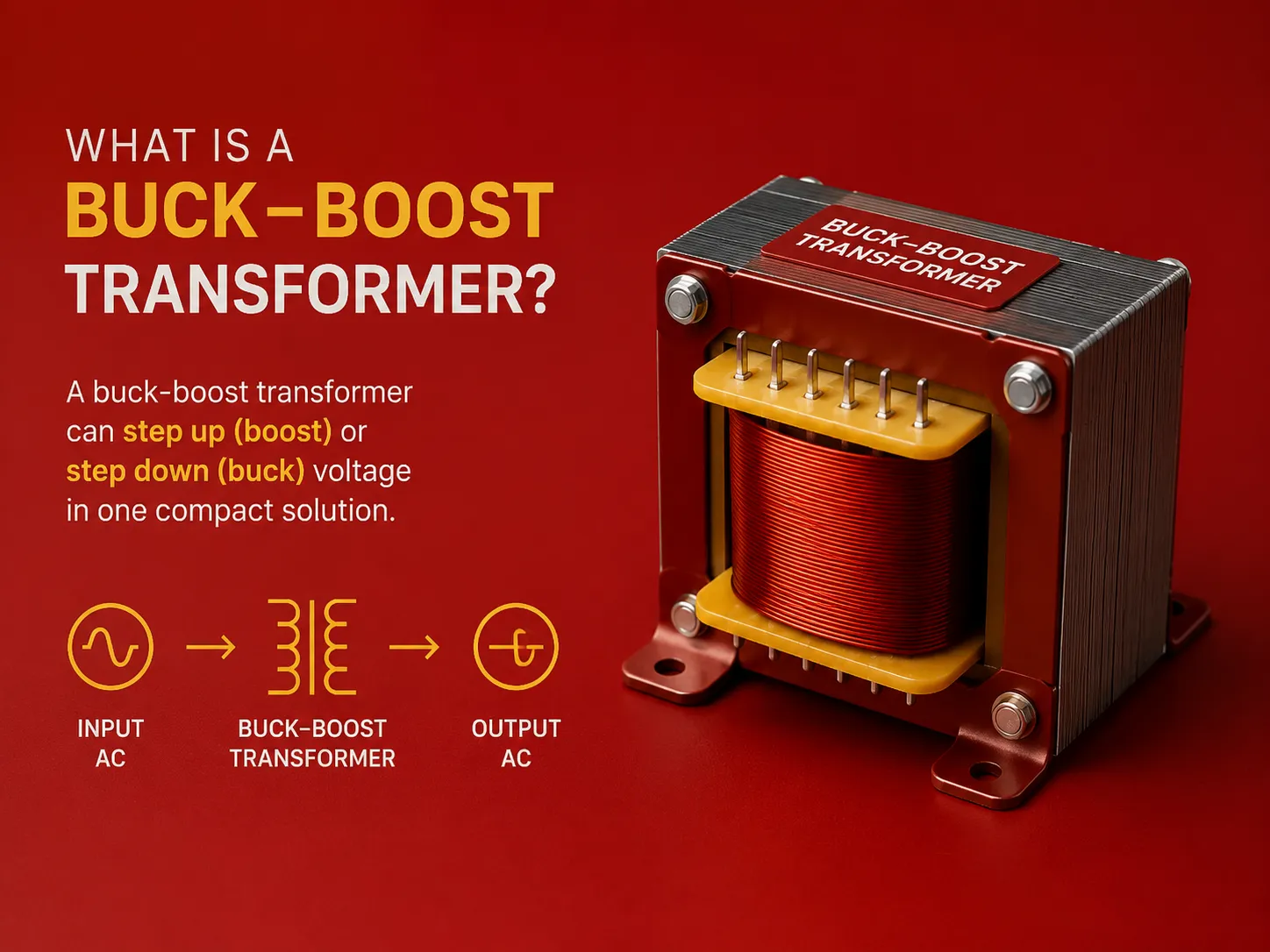 what is a buck boost transformer？