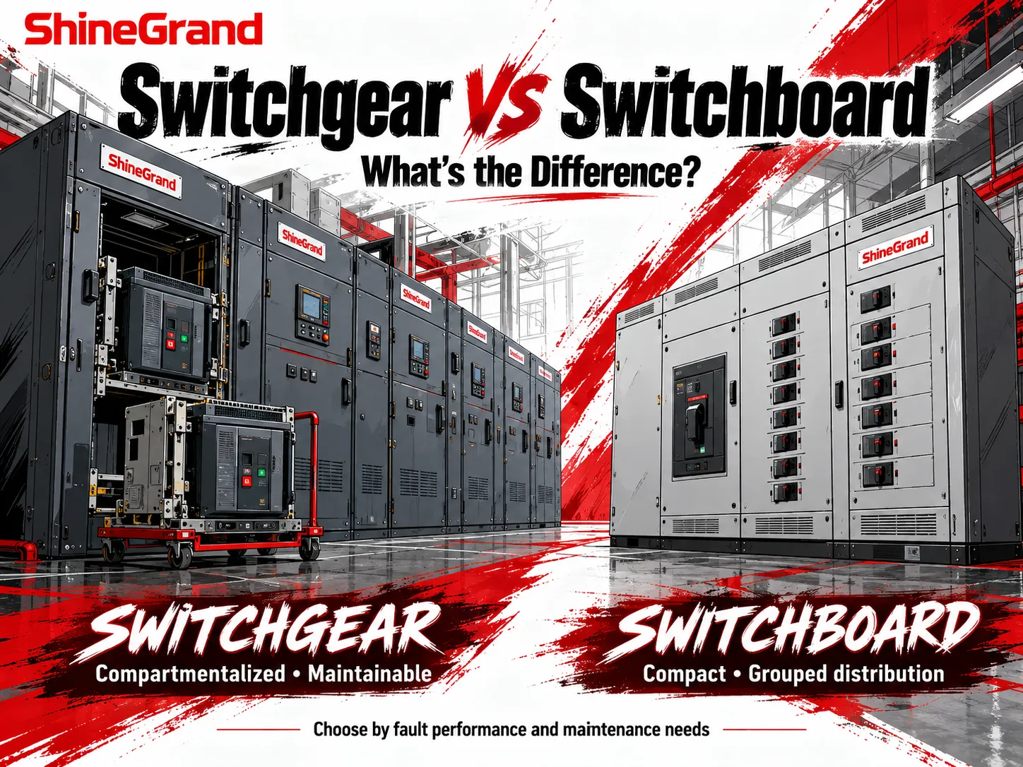Switchgear vs Switchboard: What's the Difference?