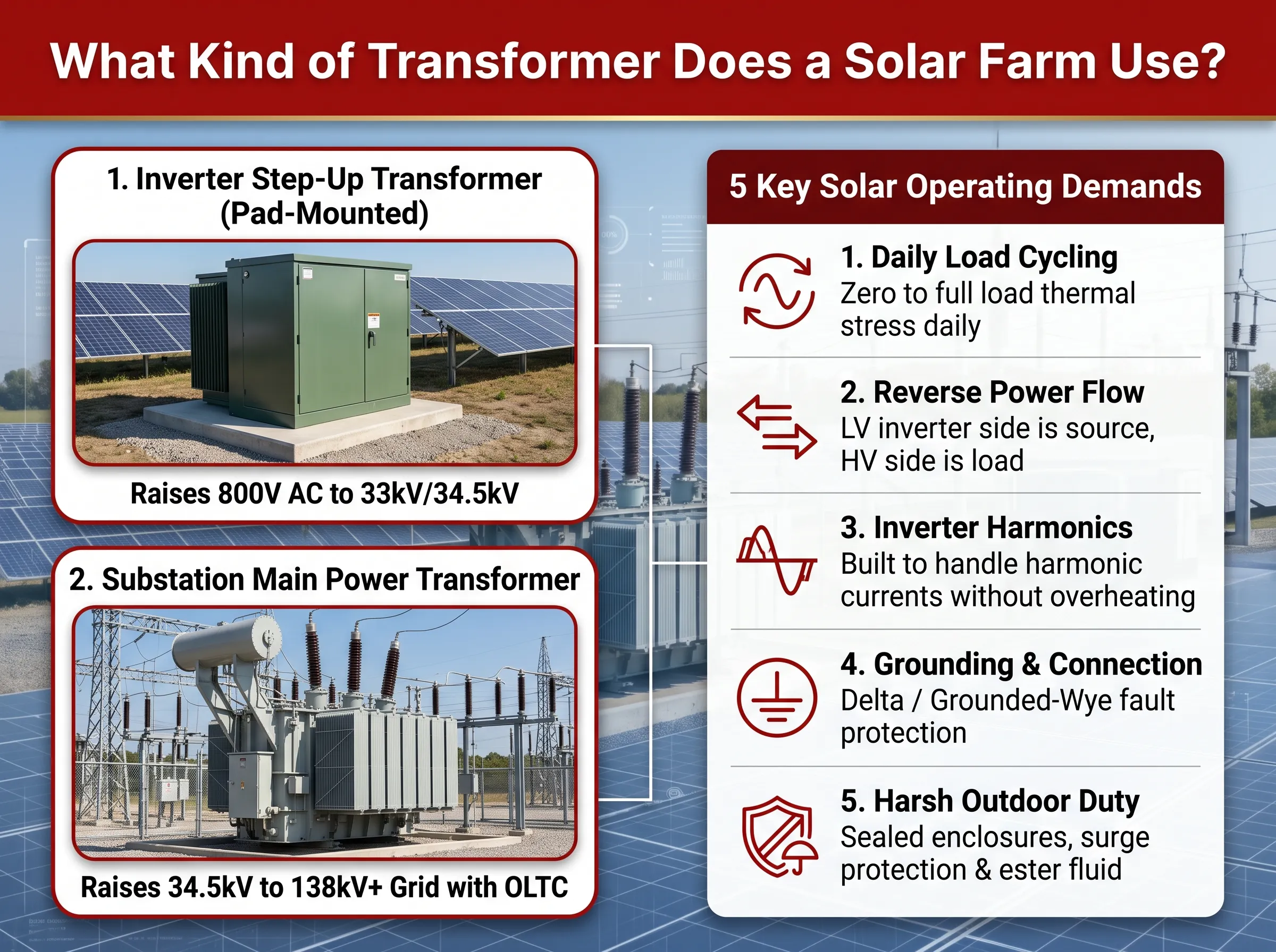 How Do Solar Farms Work, and How Does Their Power Actually Reach the Grid?