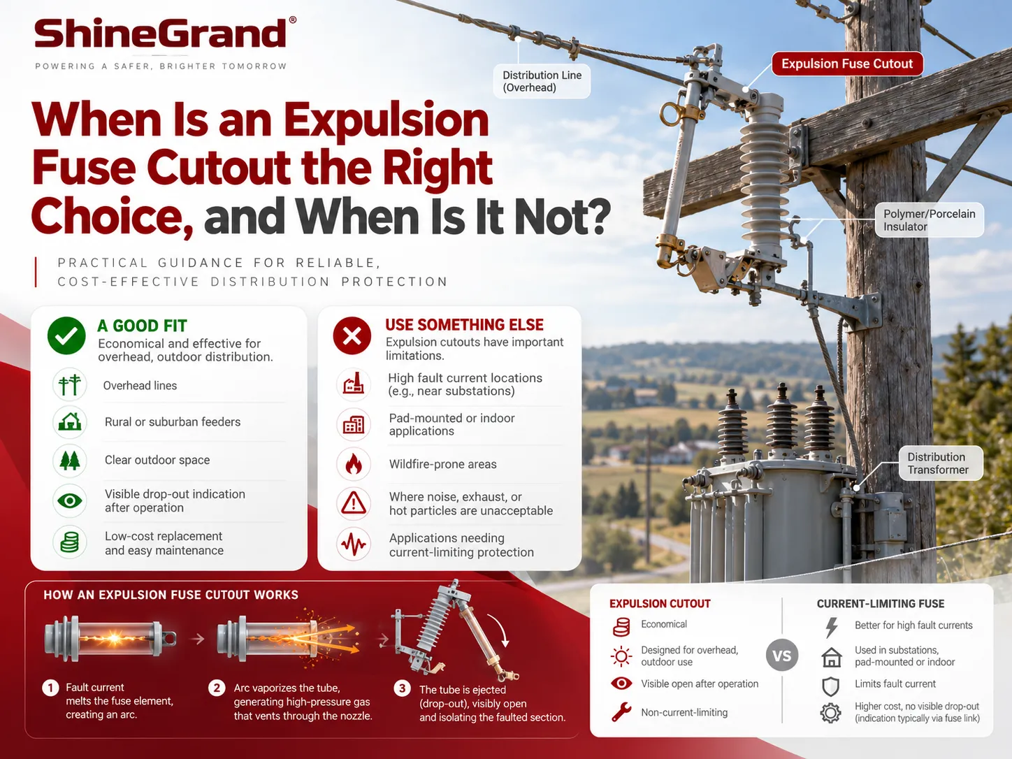 When Is an Expulsion Fuse Cutout the Right Choice, and When Is It Not?